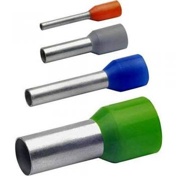 Embout simple dextrémité de câble Klauke GR169O 0.50 mm² x 8 mm orange 500 pc(s)