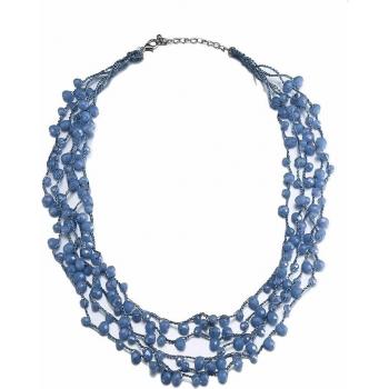 INKDEW Handmade Bohemian Beads Choker Necklace