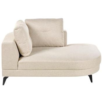 Marum chaise longue moderne en lin synthétique