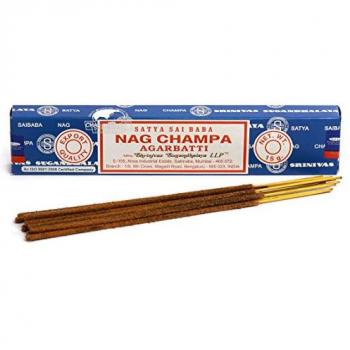 Encens Naturel Satya - Nag Champa - 3 Paquets de 15g