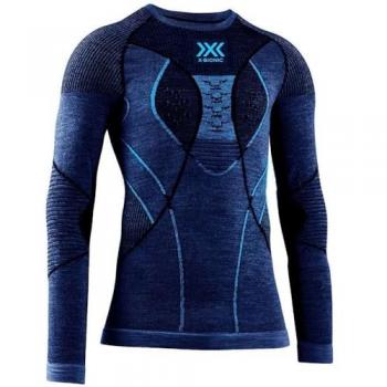 Camisa Interior X‑Bionic Merino Azul Largo S
