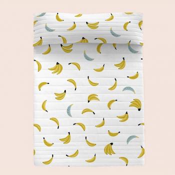 Colcha Sweet Banana 260x260 cm