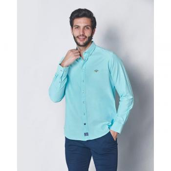 Camisa Hombre Regular Celeste Spagnolo