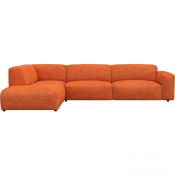 Lucera L-Form Sofa von FLEXLUX, modern und anschmiegsam