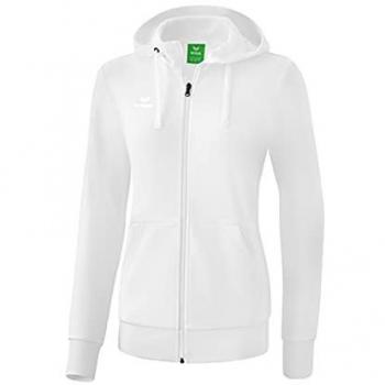 Erima Basic Hoodie Blanco 40 Mujer