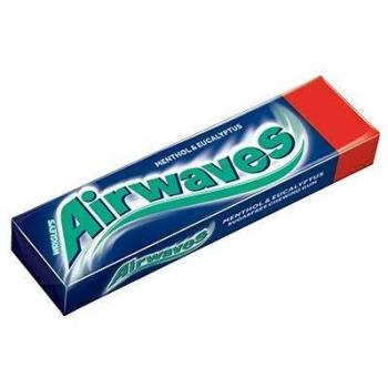 Wrigley Airwaves Menthol & Eucalyptus – 12 Packung