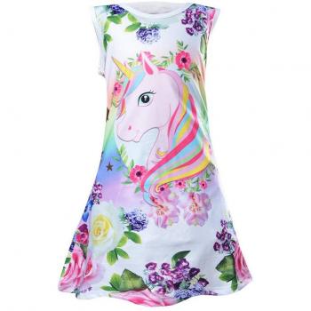 Princesa encantada vestido de verano niña