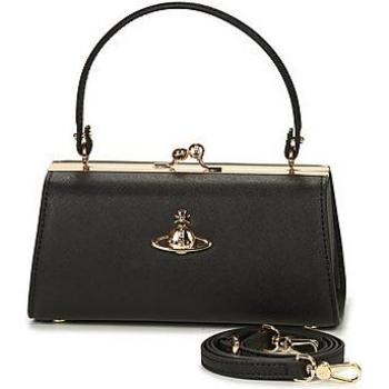 Vivienne Westwood 4B01000QW S0021 N402 Doll XL Saffiano Frame Pulse Tote – Classic Leather Edition