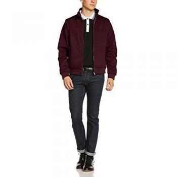 Merc Harrington, Abrigos de Manga Larga Para Hombre, Rojo