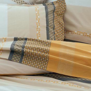 Drap Percale Marlow Jaune 240x310 cm