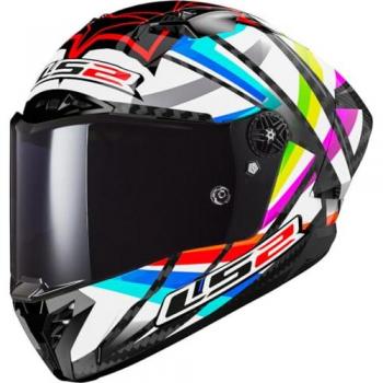 Casque Intégral LS2 FF805 Thunder Carbon GP Aero Flash Noir