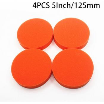 5-Inch Flat Sponge Buffing Pads Set