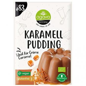 Bio Agava Karamell-Puddingpulver (43 g)