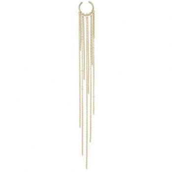 Ear Cuff Cascade de Earcandy en Plata con Baño de Oro 18K