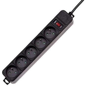 Akyga Power Strip Extension Cord 1.8m – 5 Outlets + Switch