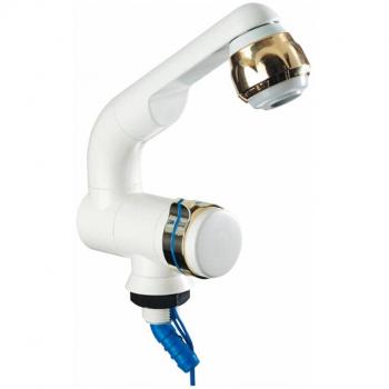 Barwig Kaltwasserhahn Compact weiß/gold