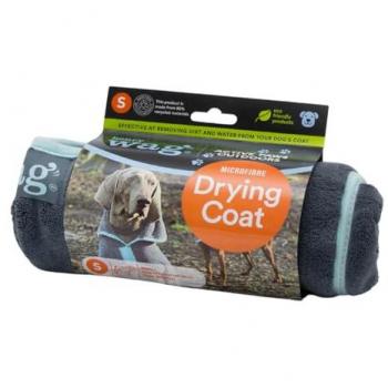 Henri Wag Quick‑Dry Dog Coat (S)