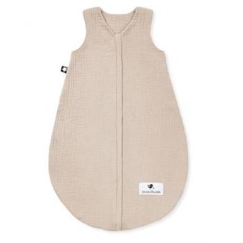 Julius Zöllner Sommerschlafsack Musselin Sommertraum 0,5 TOG – Naturunisex – Größe 80