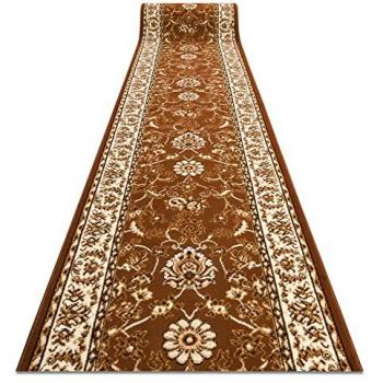 RugX Brown Classic Runner 120×490 cm