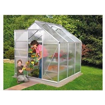 EPH Vitavia Gewächshaus Venus 3800 3,8 m² HKP 6 mm Alu eloxiert