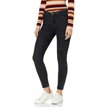 Vaqueros Only Power Mid Push Up Jeans Skinny Gris Medio