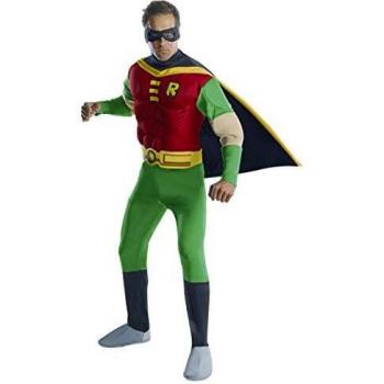 Rubies 888078 costume robin batman l con muscoli