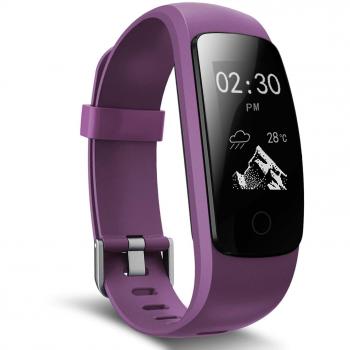 Ausun 107HR Plus Orologio Cardiofrequenzimetro Contapassi da Polso Donna