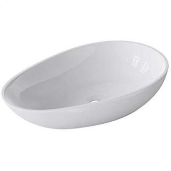 Vasque de lavabo blanche à poser 60 cm Sogood Colossum-809