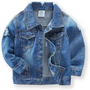 Baby Jeansjacke für Jungen und Mädchen 2-12 Jahre