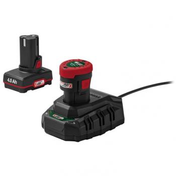 Pack de Batteries Lithium-ion Parkside 2 Ah + 4 Ah et Chargeur 12 V