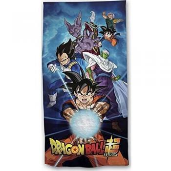 Drap de plage Dragon Ball Super - Vegeta, Son Gokû & Co