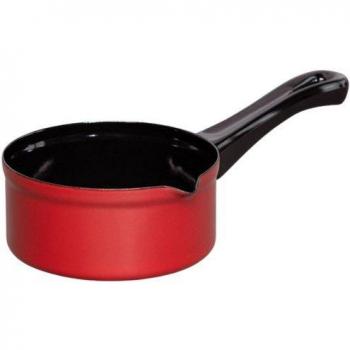 Cuillère à soupe bébé Riess 14 cm 0,75 L noir et rouge