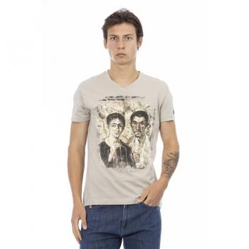 Beige Cotton T-Shirt