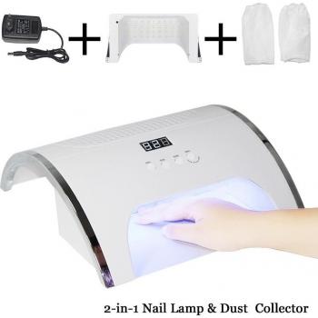 Nail Dust Collector and UV Lamp Dryer with Infrared Induction