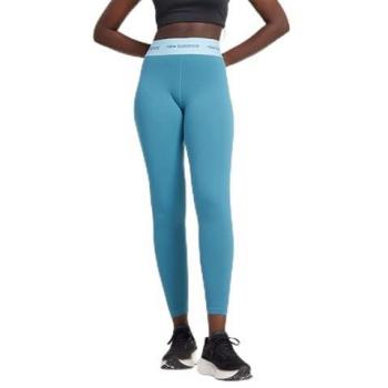 Legging deportivo New Balance Sleek de talle alto 25 azul mujer