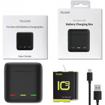 Triple Charger Case for GoPro 9/10