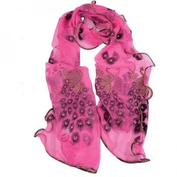 JODIMITTY Ladies Multi-Colored Chiffon Stole