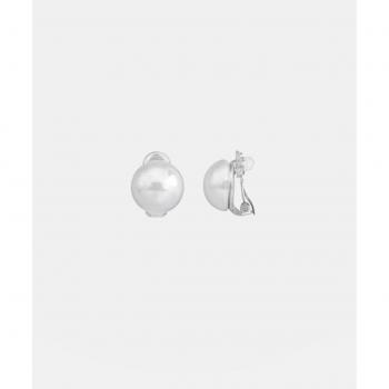 Pendientes Plata Lyra con Perla Mabé 14 mm