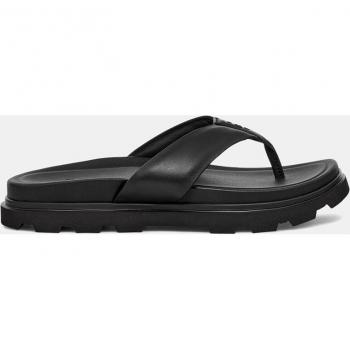 UGG Capitola Flip – Schwarzer Damen-Zehentrenner (EU 44)
