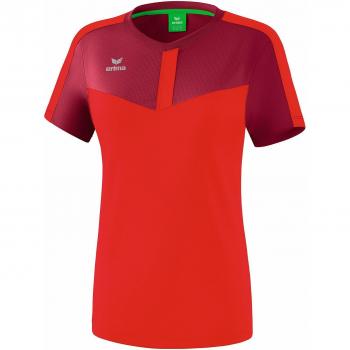ERIMA Fußball - Teamsport Textil - T-Shirts Squad T-Shirt Damen - female - Rot - 36