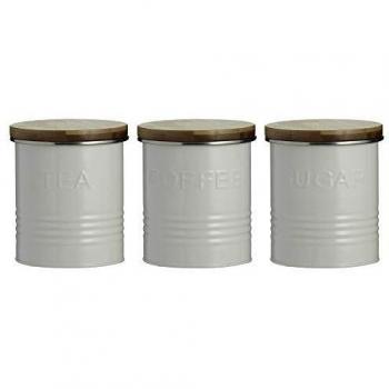 Typhoon Cream Tea, Coffee, and Sugar Canister Set