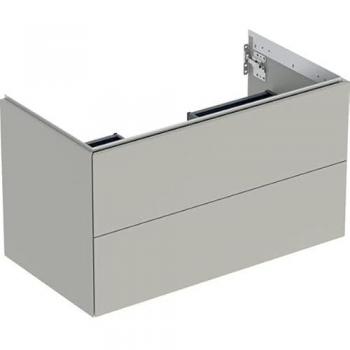 Geberit ONE Waschtischunterschrank, 2 Schubladen, 88,8x50,4x47cm