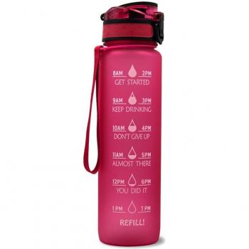 Outdoor Fitness Flasche 1L mit prallen Deckel