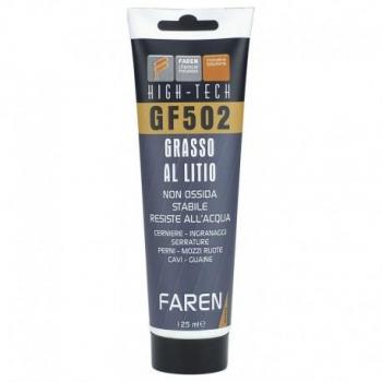 Grasso al Litio GF 502 125ml - Lubrificante Resistente all'Acqua per Automezzi