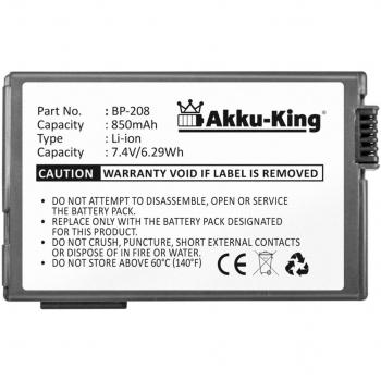 Akku-King 4416244 iones de litio 850mAh 7.4V batería recargable - Batería/Pila recargable