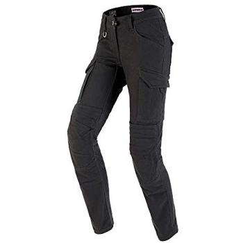 Pantalones Spidi Pathfinder Cargo para Mujer - Negro Gris Talla 29