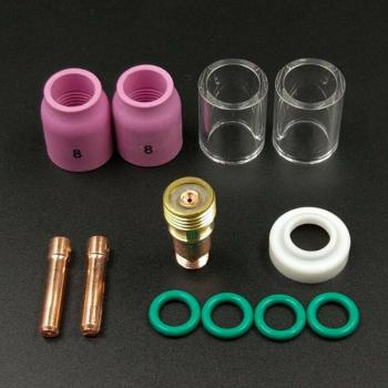 TIG Welding Stubby Gas Lens Set #10 for WP-17/18/26