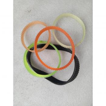 High-Quality 10Pcs PU Ribbed Belt 280J4 with 3 Ribs, Perimeter = 280mm