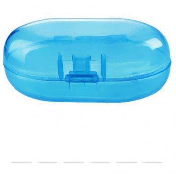 Estuche transparente para cepillos de dedo infantiles
