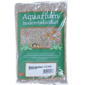 Donkere aquariumgrind 1-2 mm 2,5 kg